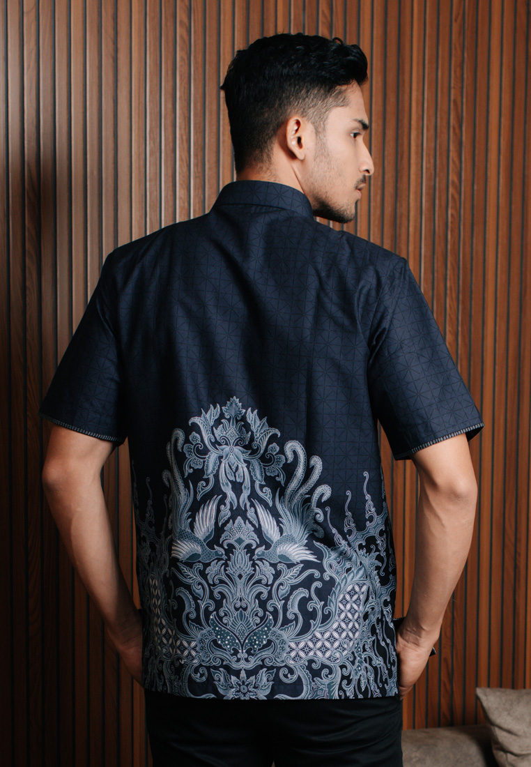 Hadinata Embroidery Batik Kemeja Pendek Rayden Ranita-0